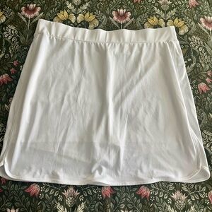 NWT J.Crew Factory White Athletic Skort